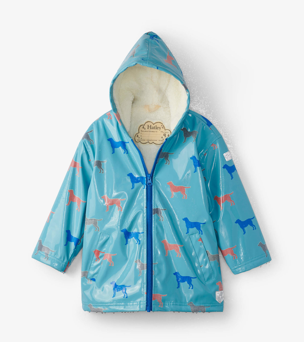 View larger image of Friendly Labs Sherpa Lined Colour Changing Splash Jacket