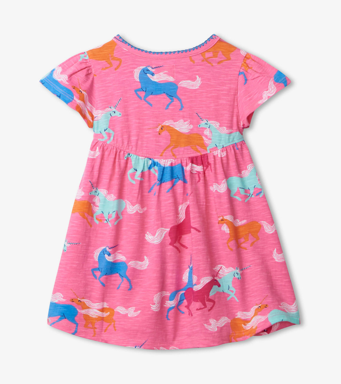View larger image of Frolicking Unicorns Baby Puff Dress