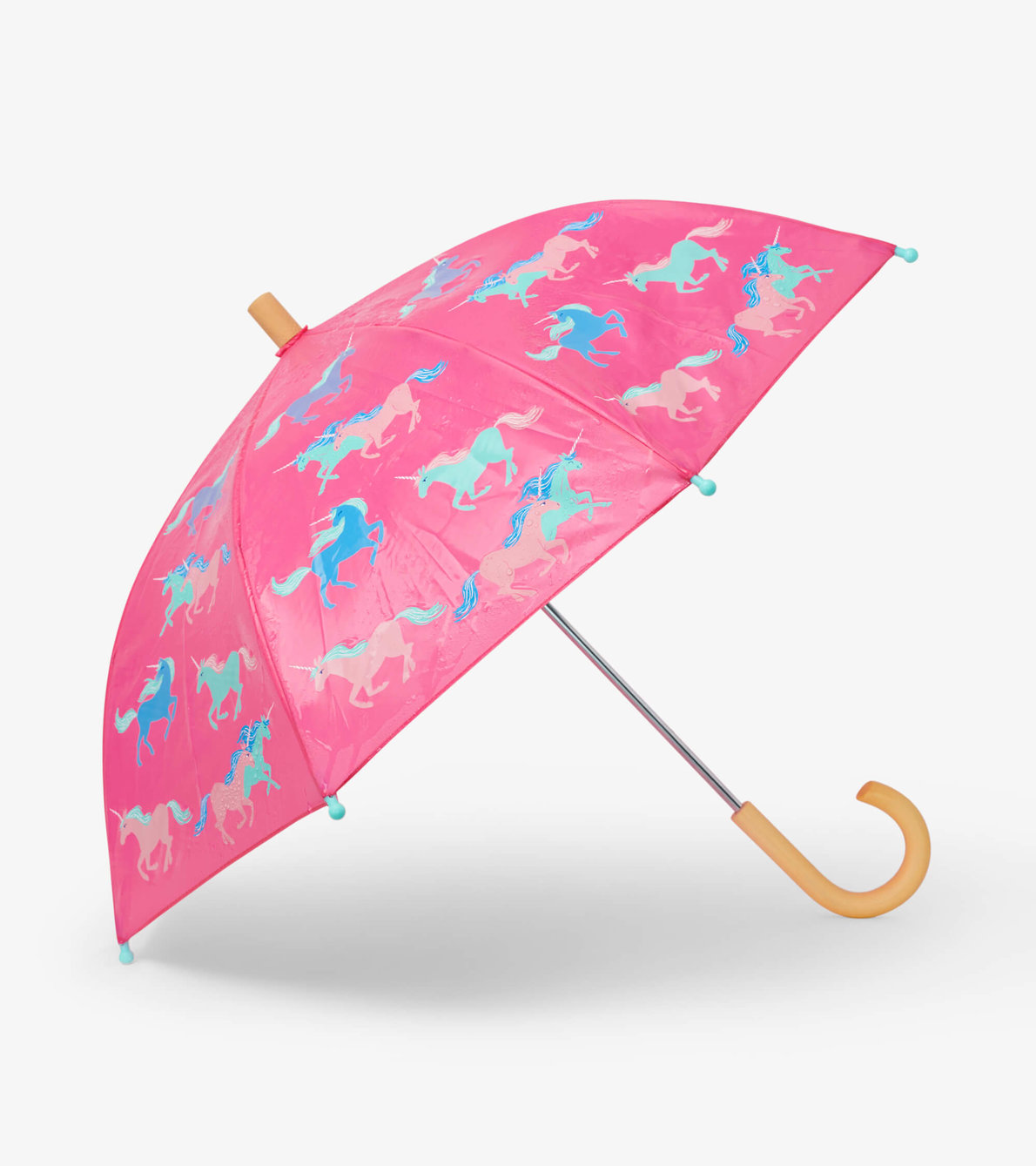 View larger image of Frolicking Unicorns Colour Changing Umbrella