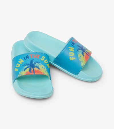 Sandales – Palmier ensoleillé