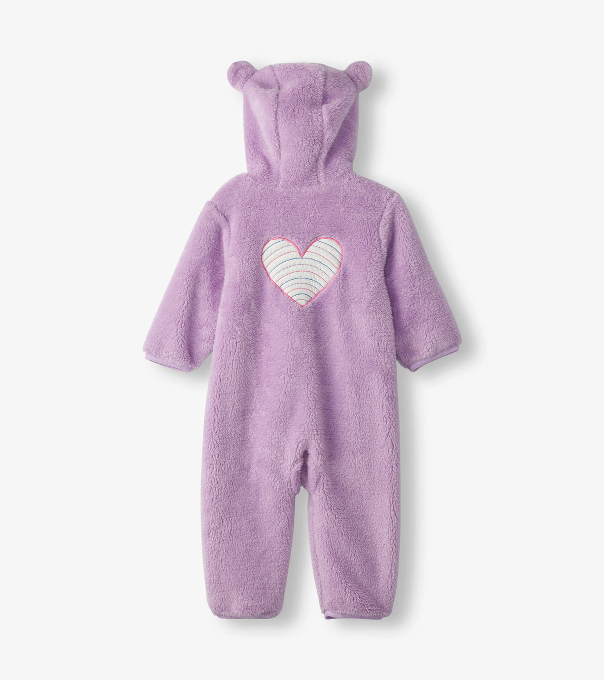 View larger image of Fuzzy Bear Baby Sherpa Romper