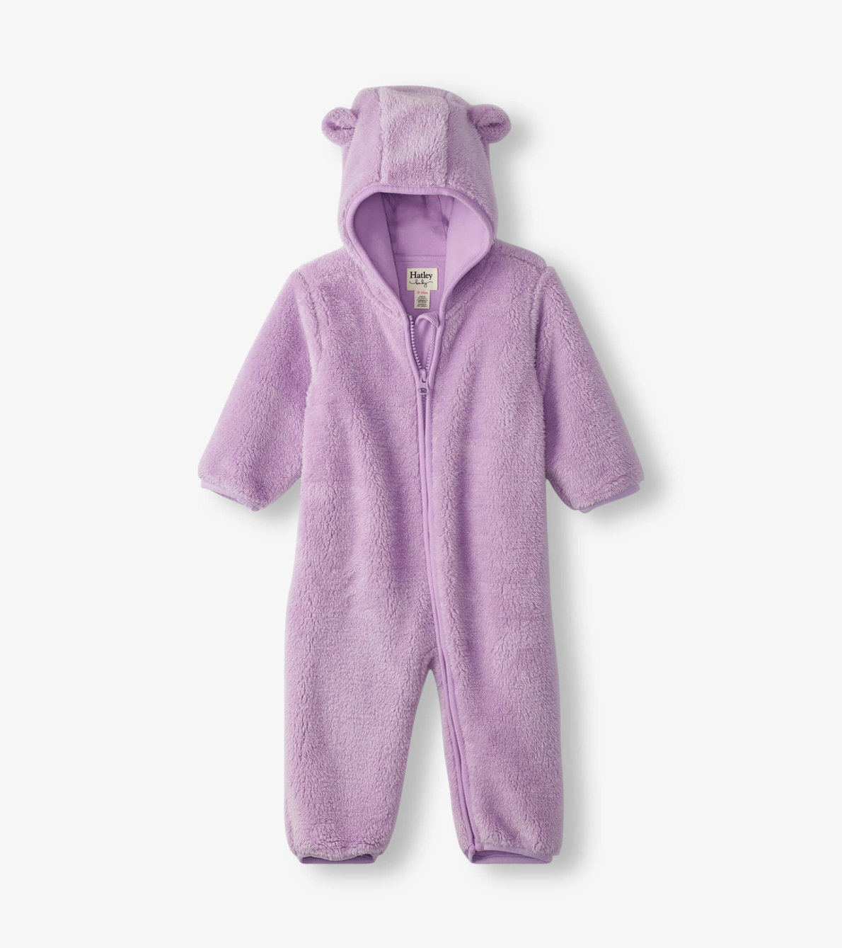 View larger image of Fuzzy Bear Baby Sherpa Romper
