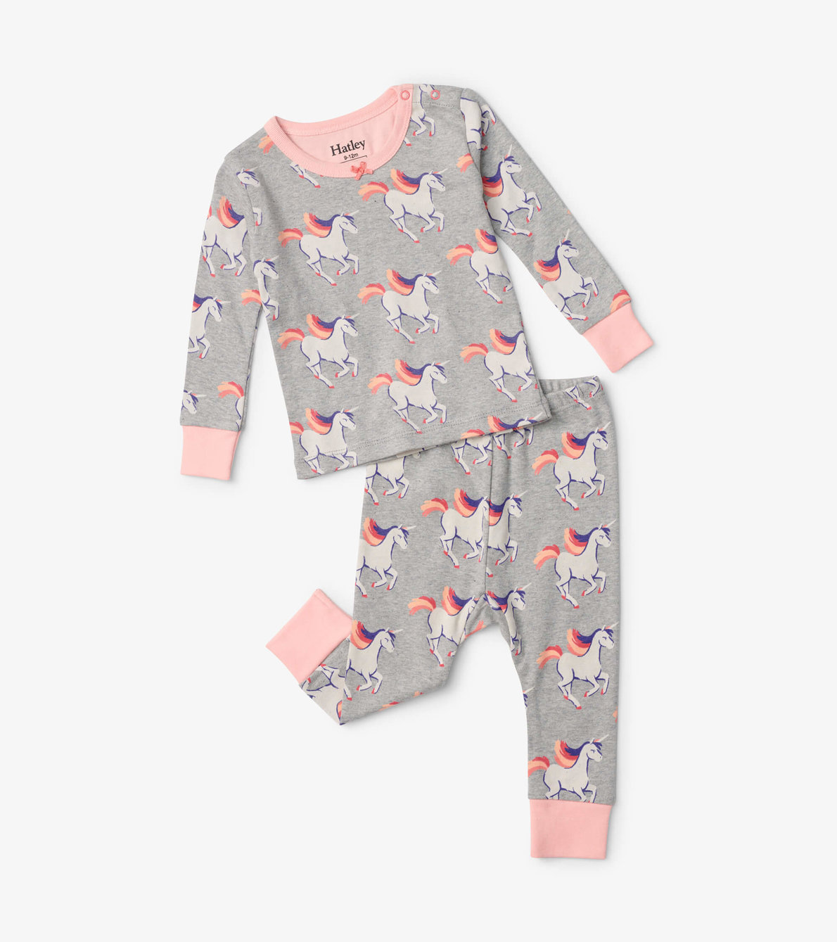 Agrandir l'image de Pyjama pour bébé – Licornes au galop