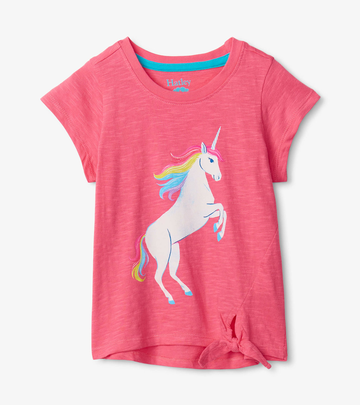 View larger image of Galloping Unicorn Tie Front Tee