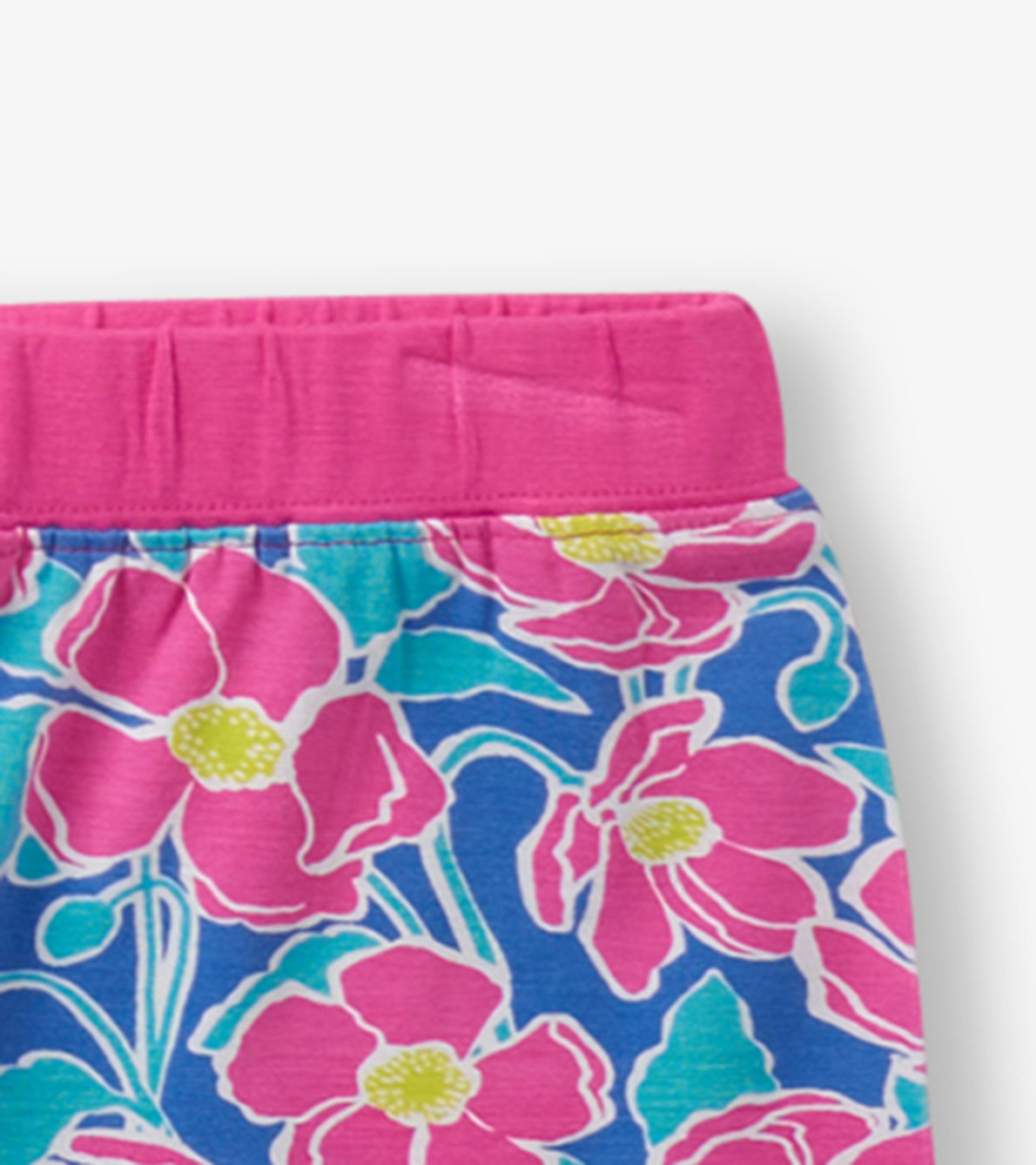 View larger image of Girls Big Poppies Bamboo Short Pajama Set