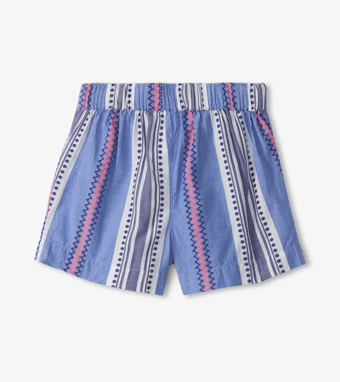 View larger image of Girls Boho Stripe Paper Bag Shorts