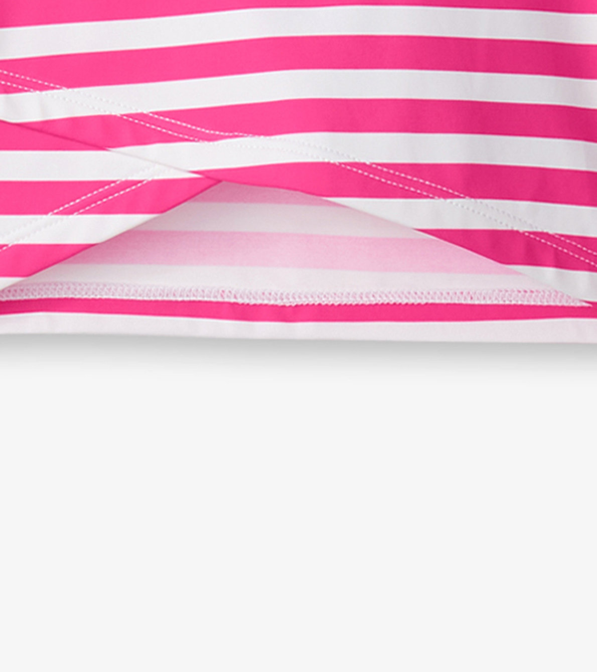 View larger image of Girls Candy Stripes Cross Over Cover-Up