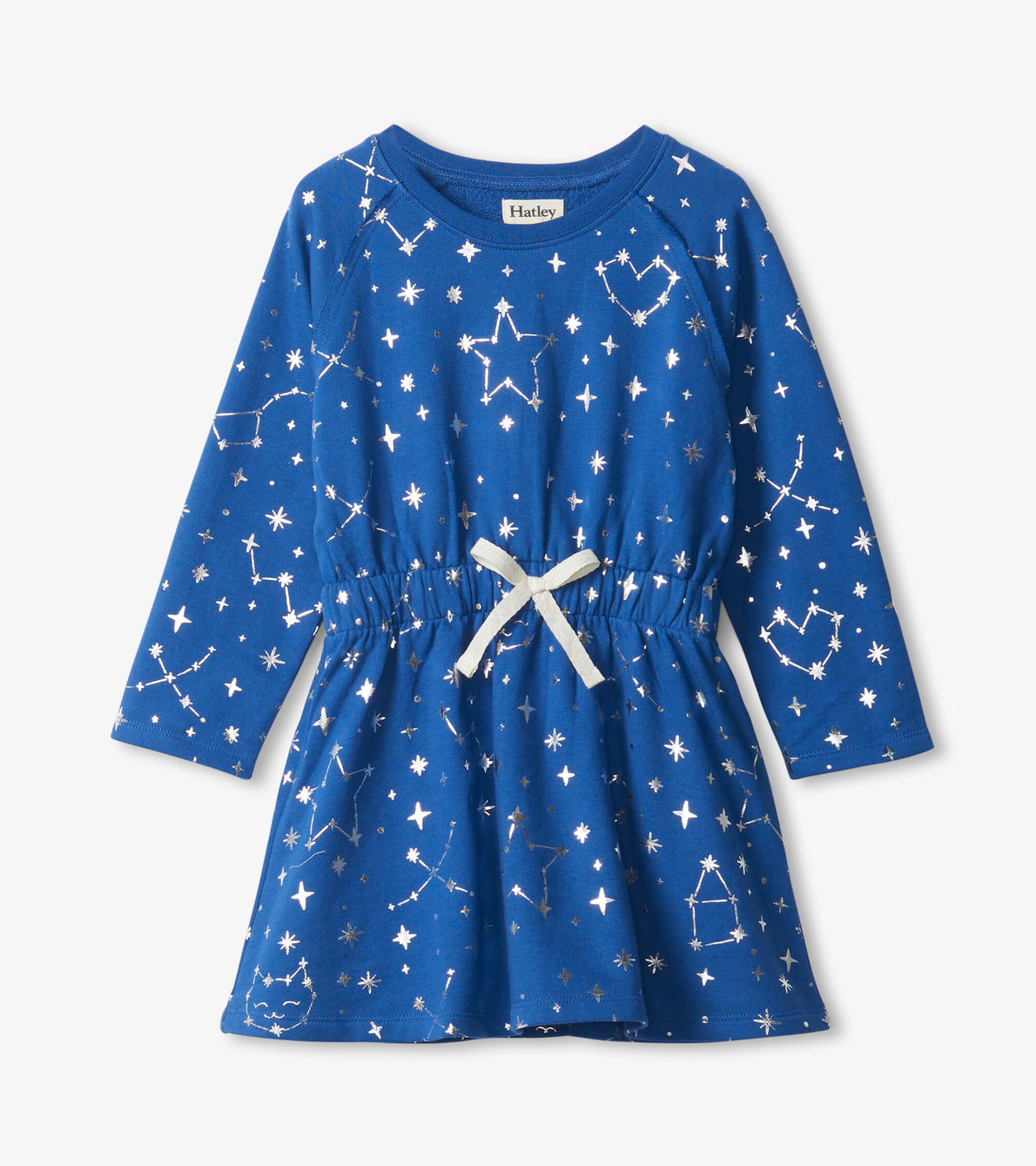 View larger image of Girls Constellations Waist Terry Dress