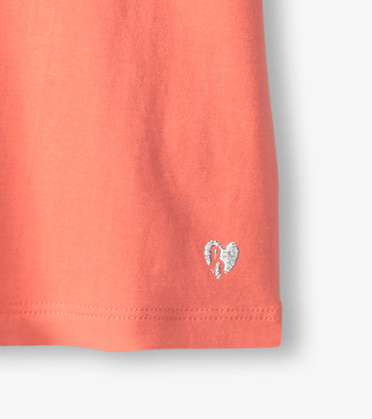 View larger image of Girls Coral Twisted Sleeve Tee