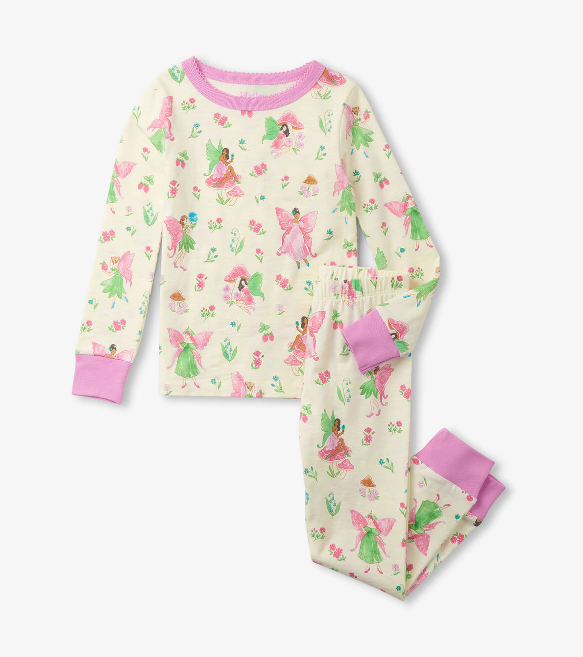 View larger image of Girls Forest Fairies Pajama Set