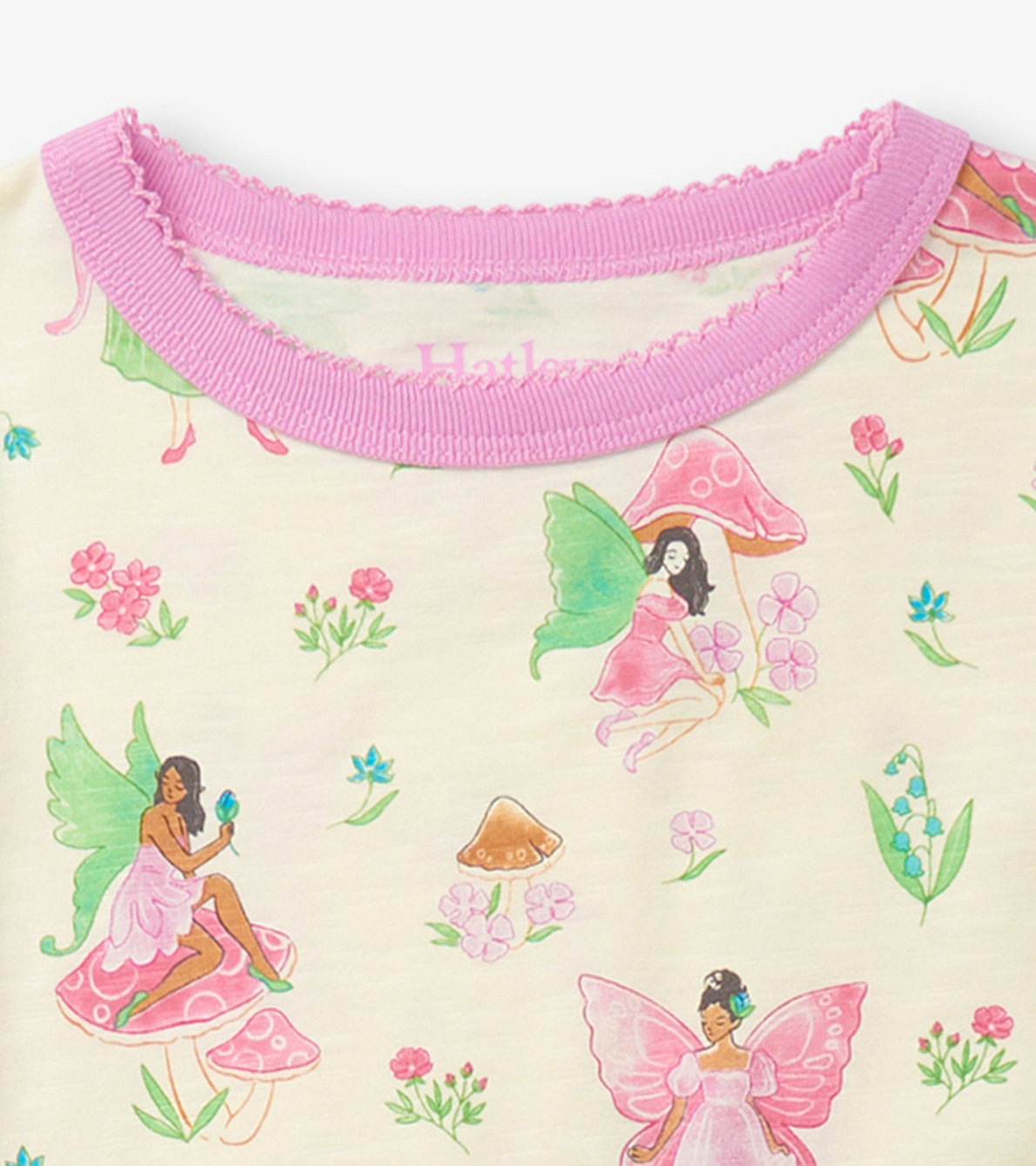 View larger image of Girls Forest Fairies Short Pajama Set