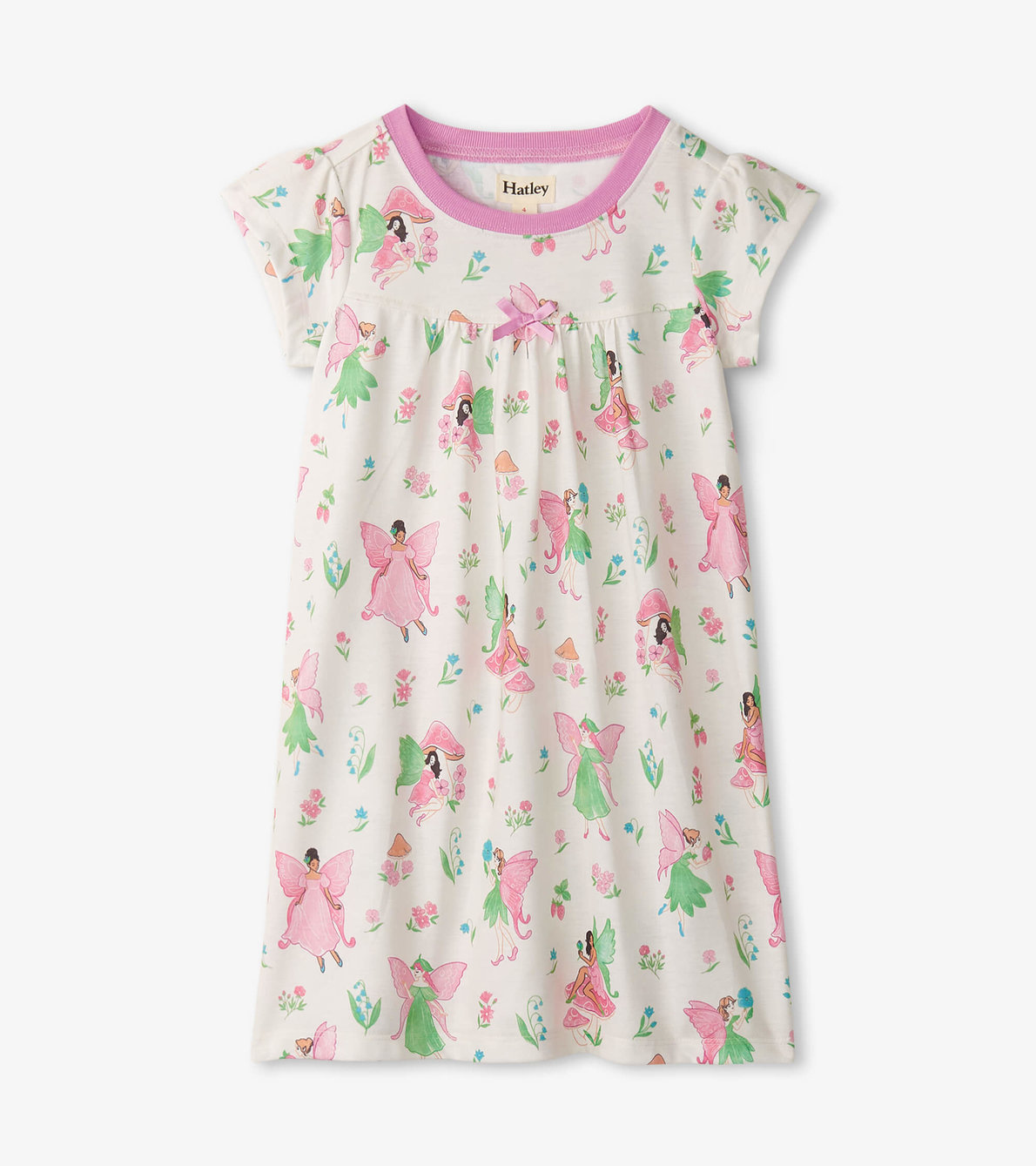 View larger image of Girls Forest Fairies Short Sleeve Nightgown