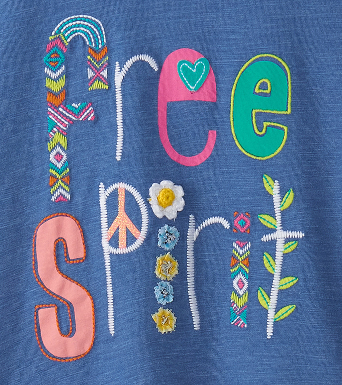 Agrandir l'image de T-shirt à imprimé – Motif « Free Spirit »