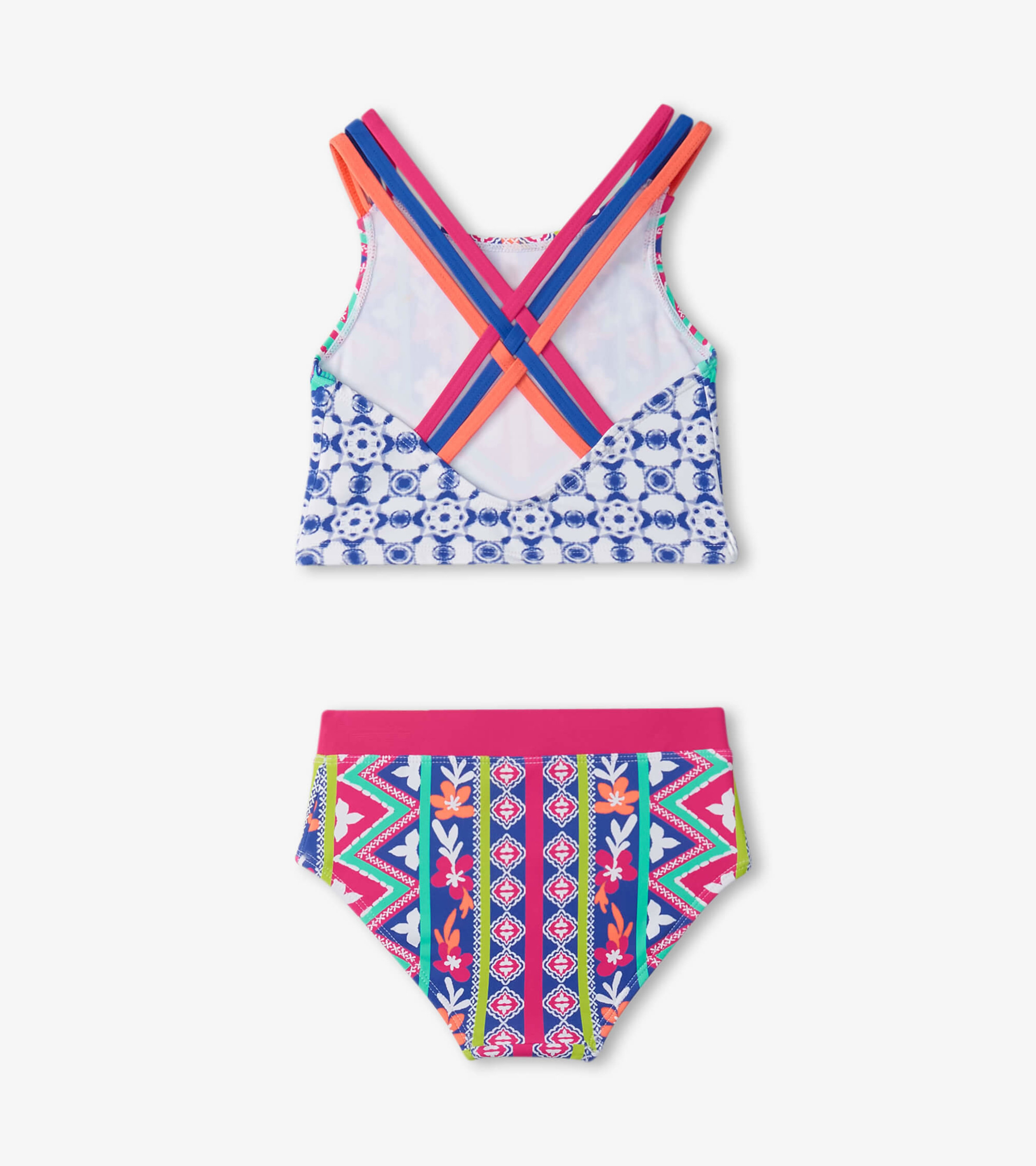 Women Crop Top Lace Crochet Short Sleeve High Waist Bikini 2 PC Set Sw –  KaleaBoutique