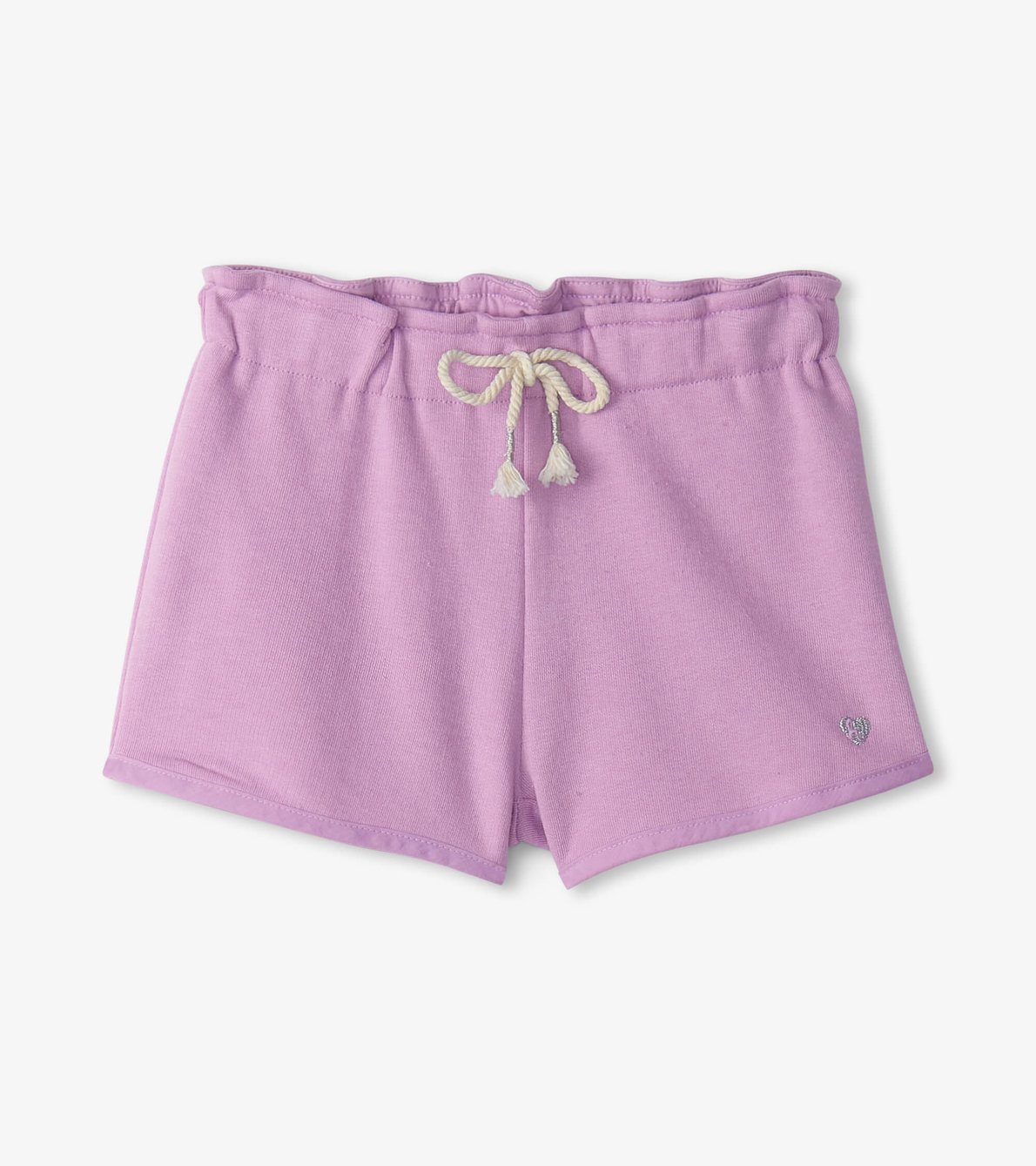 View larger image of Girls Lilac Paper Bag Shorts