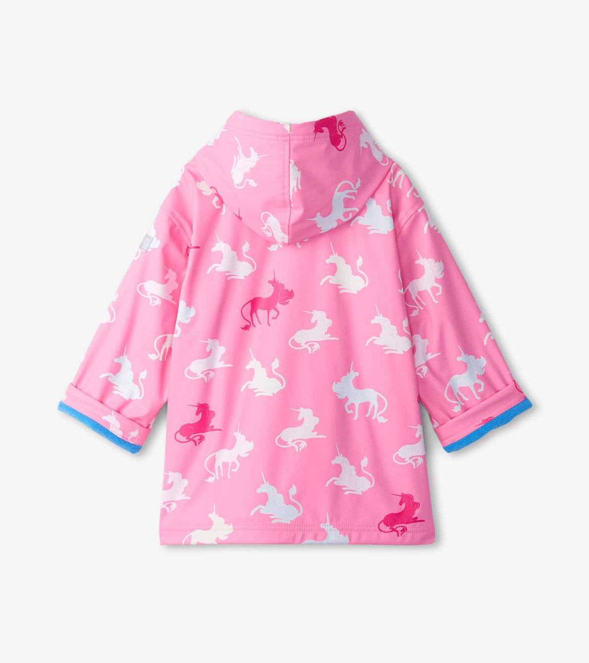 View larger image of Girls Mystical Colour Changing Zip-Up Rain Jacket