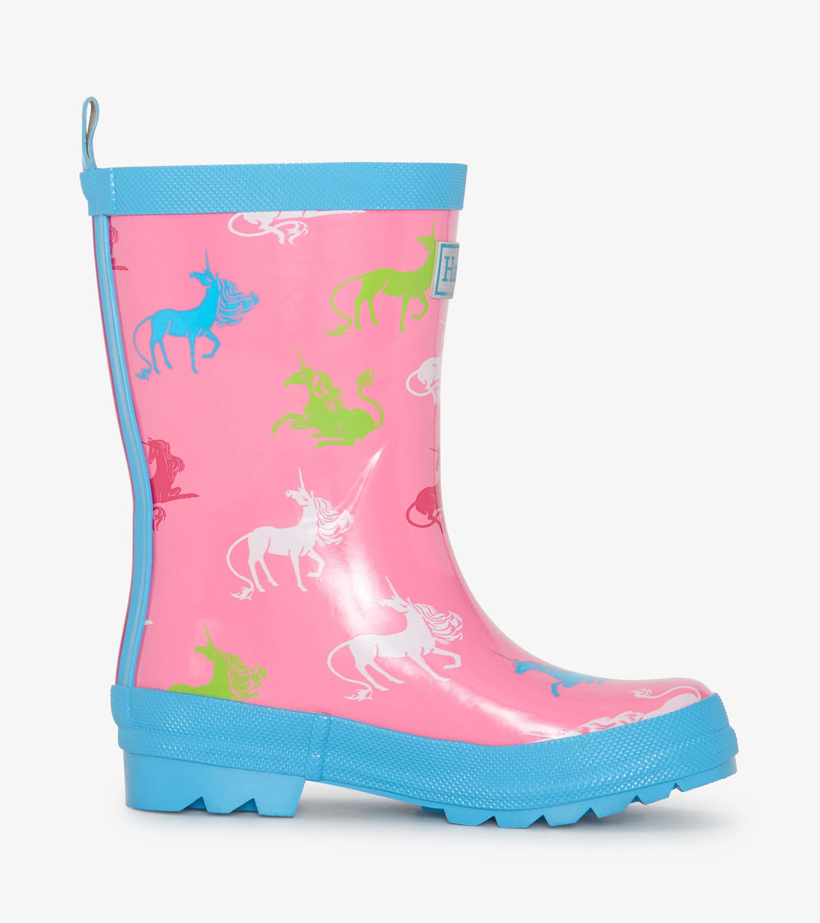 View larger image of Girls Mystical Unicorn Shiny Rain Boots