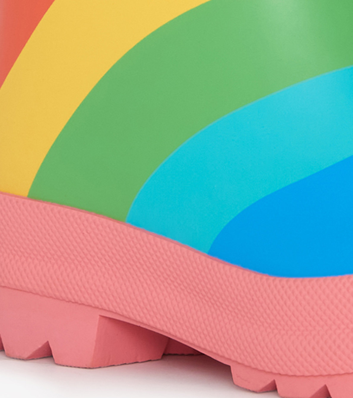 View larger image of Girls Rainbow Matte Rain Boots