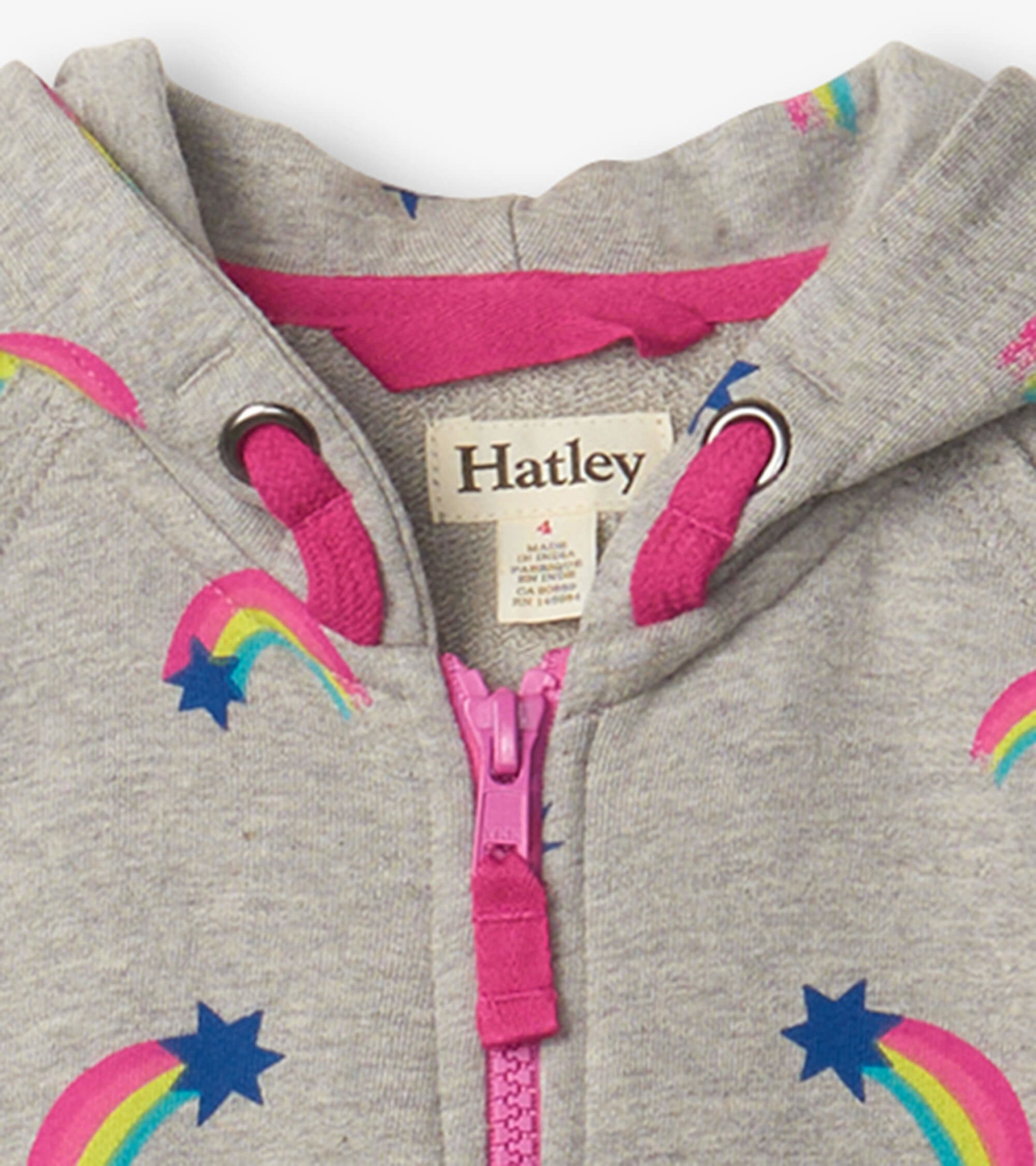 Girls Rainbow Stars Baggy Track Pants - Hatley CA
