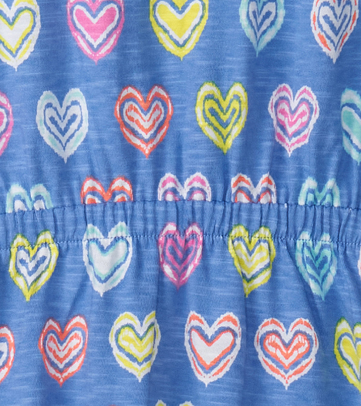View larger image of Girls Shibori Hearts Relaxed Dress