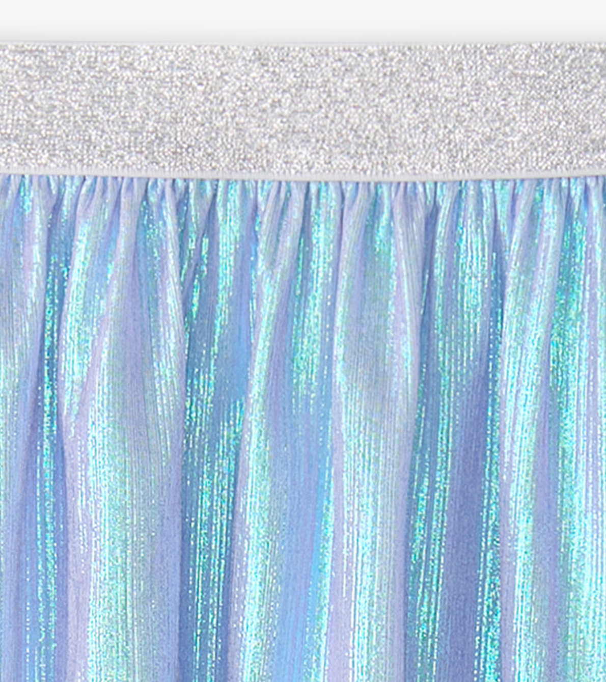 Agrandir l'image de Jupe mi-longue – Argent métallique 