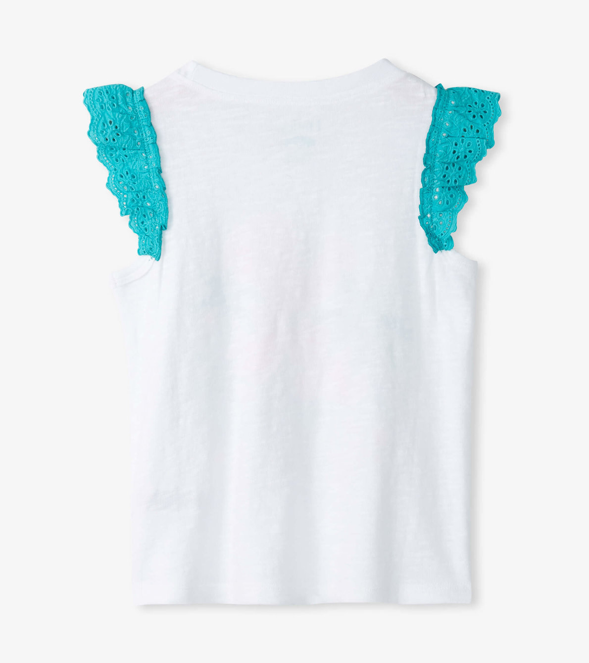 View larger image of Girls Stay Golden Ruffle Sleeve Tank Top
