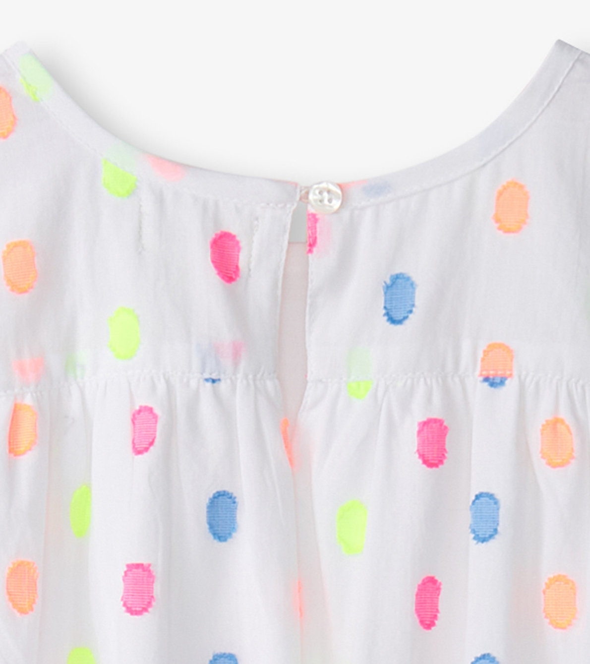 View larger image of Girls Summer Dots Woven Play Dress