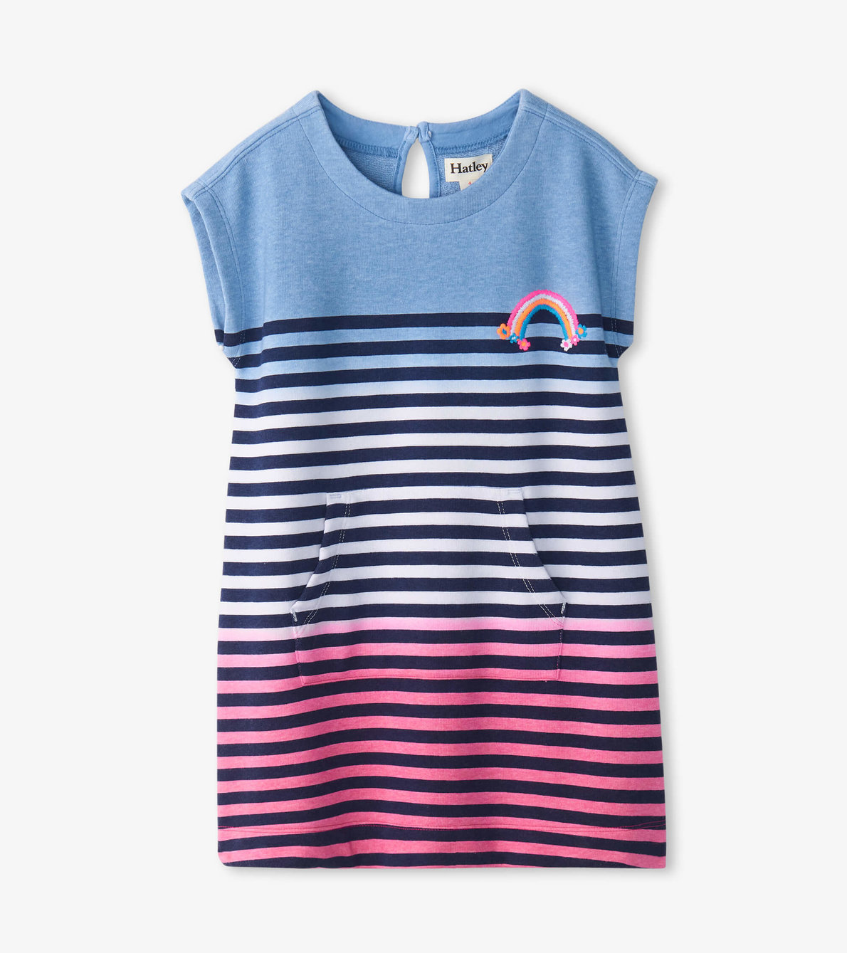 View larger image of Girls Sunset Stripe Slouchy Dress