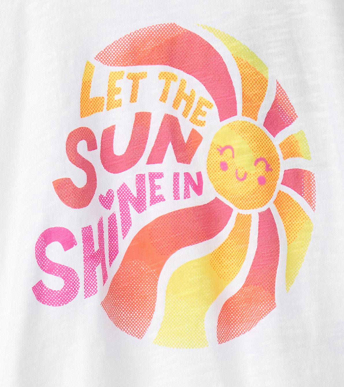 Agrandir l'image de T-shirt à coupe décontractée – Soleil éclatant