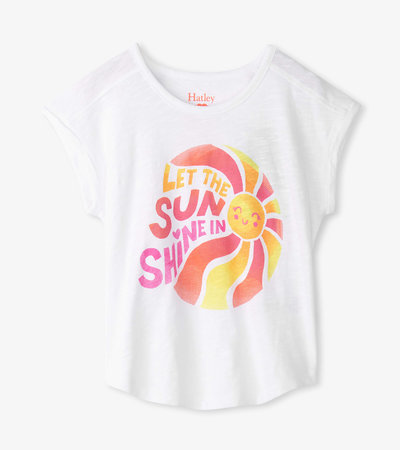 T-shirt à coupe décontractée – Soleil éclatant