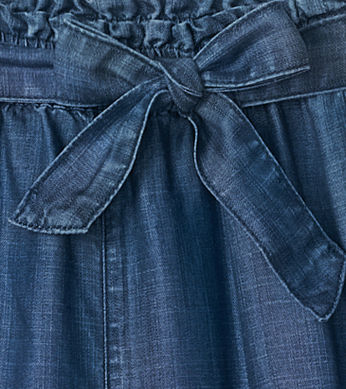 Agrandir l'image de Pantalon à taille froncée – Tencel texturé