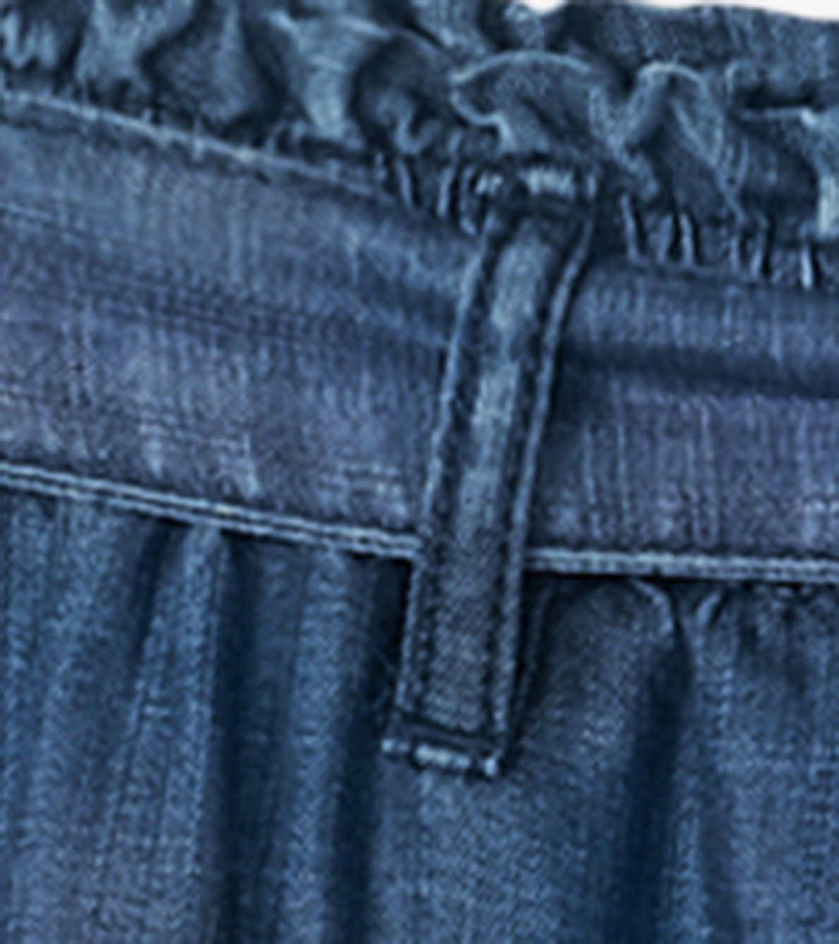 Agrandir l'image de Pantalon à taille froncée – Tencel texturé
