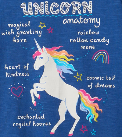 Girls Unicorn Dreams Long Sleeve T-Shirt - Hatley US