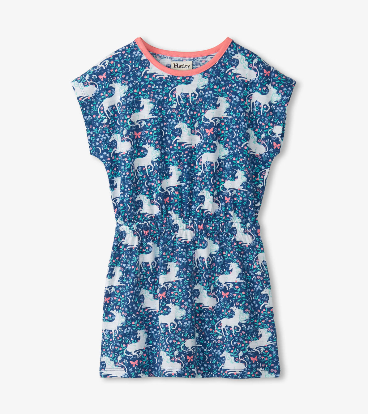 View larger image of Girls Unicorn Garden Relaxed Dress
