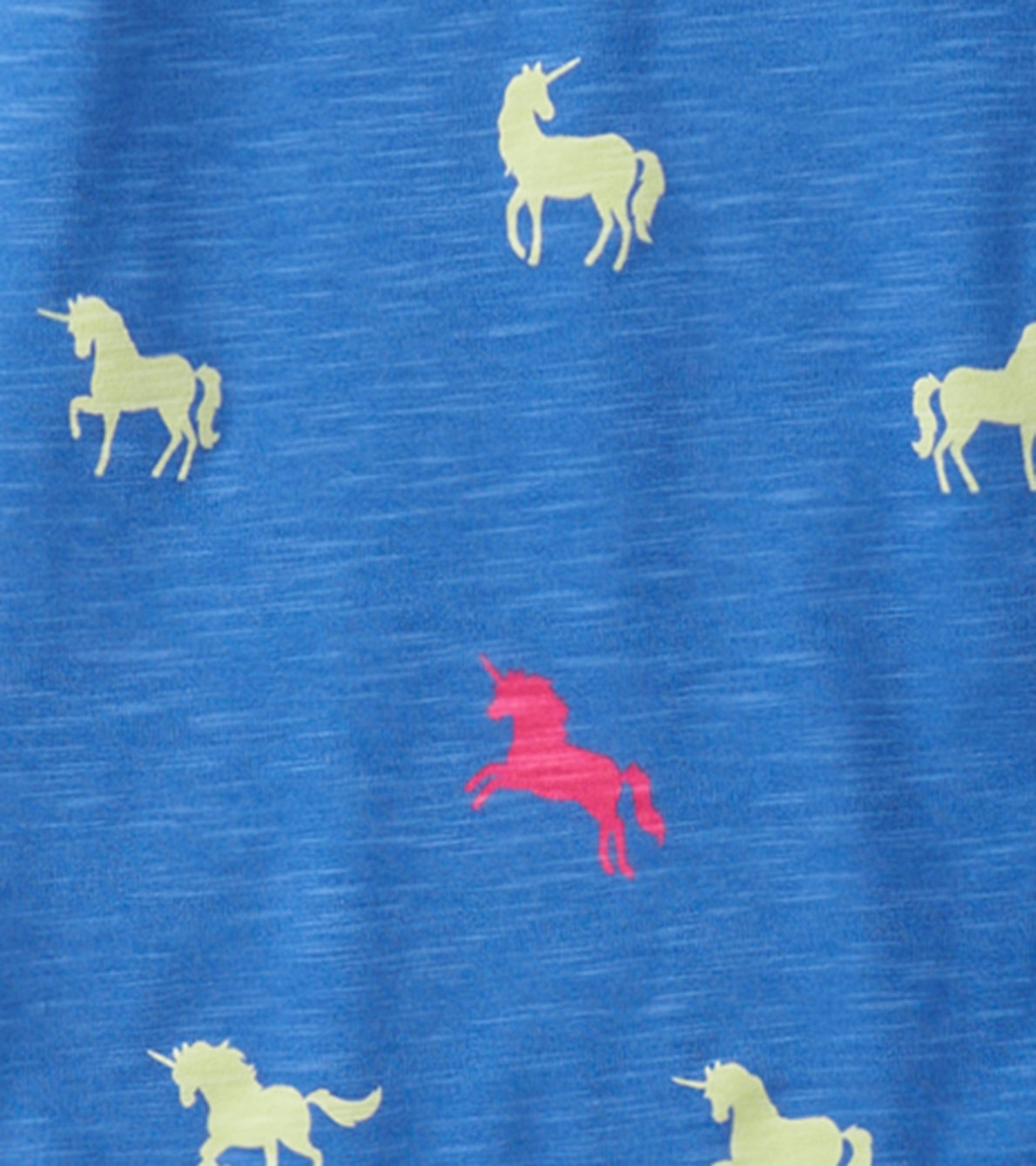 Agrandir l'image de Pyjama en coton – Licornes fluorescentes
