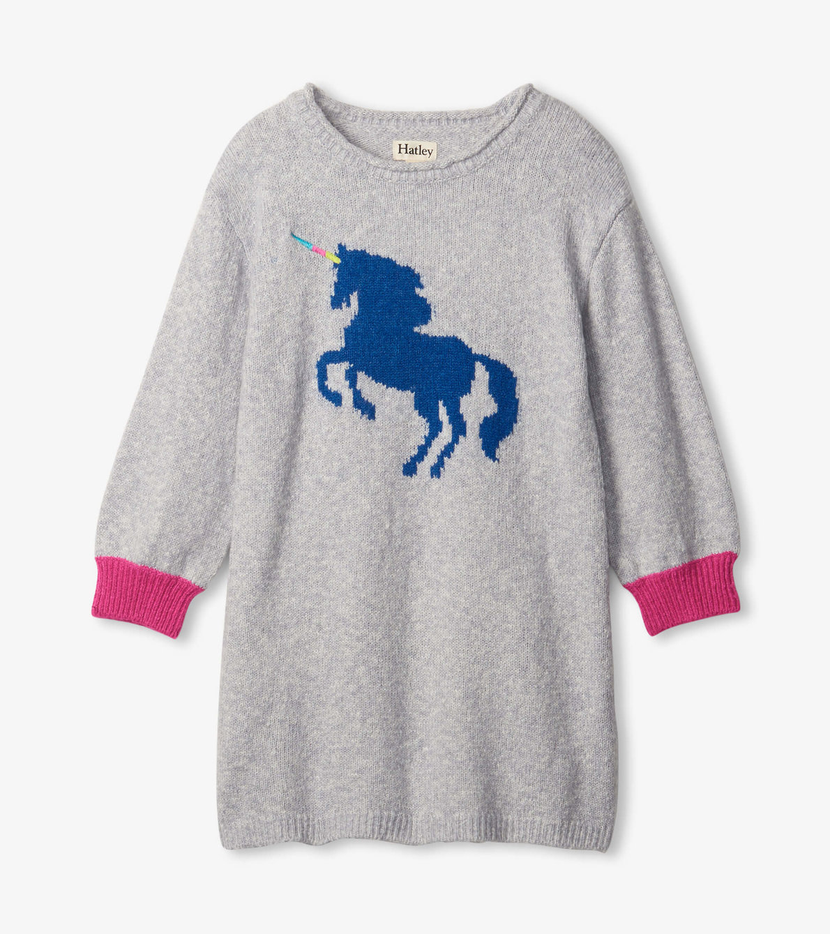 View larger image of Girls Unicorn Sweater Dress