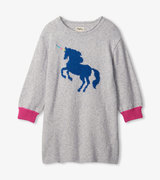 Girls Unicorn Sweater Dress