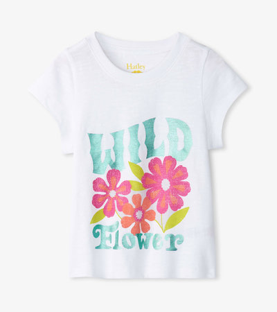 T-shirt à imprimé – Fleurs sauvages