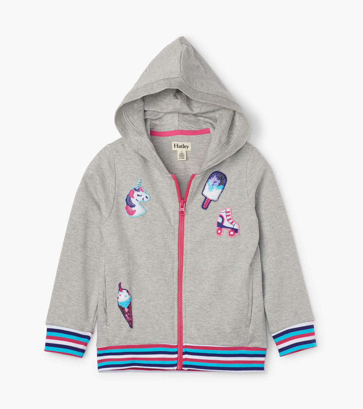 View larger image of Girly Patches Hoodie