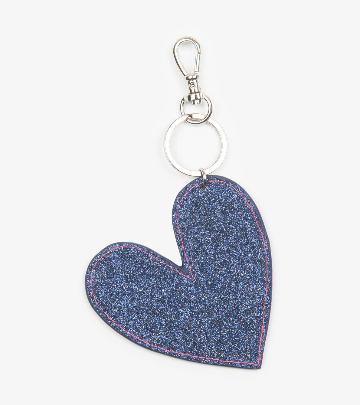 View larger image of Glistening Heart Bag Charm