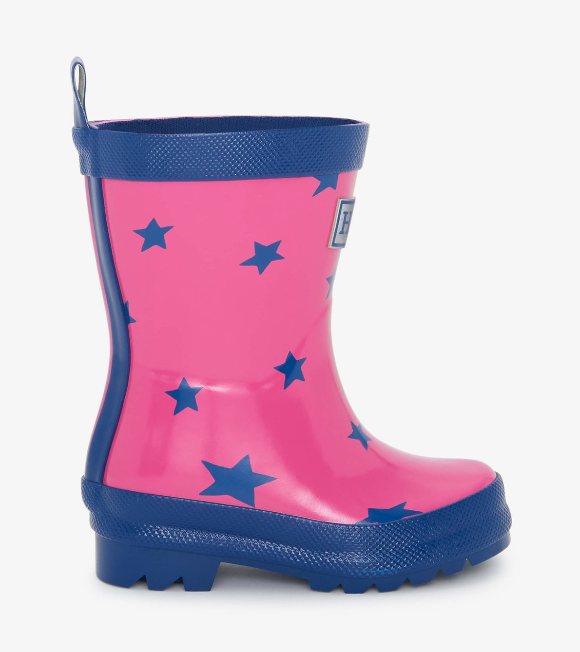 View larger image of Glitter Stars Shiny Baby Rain Boots