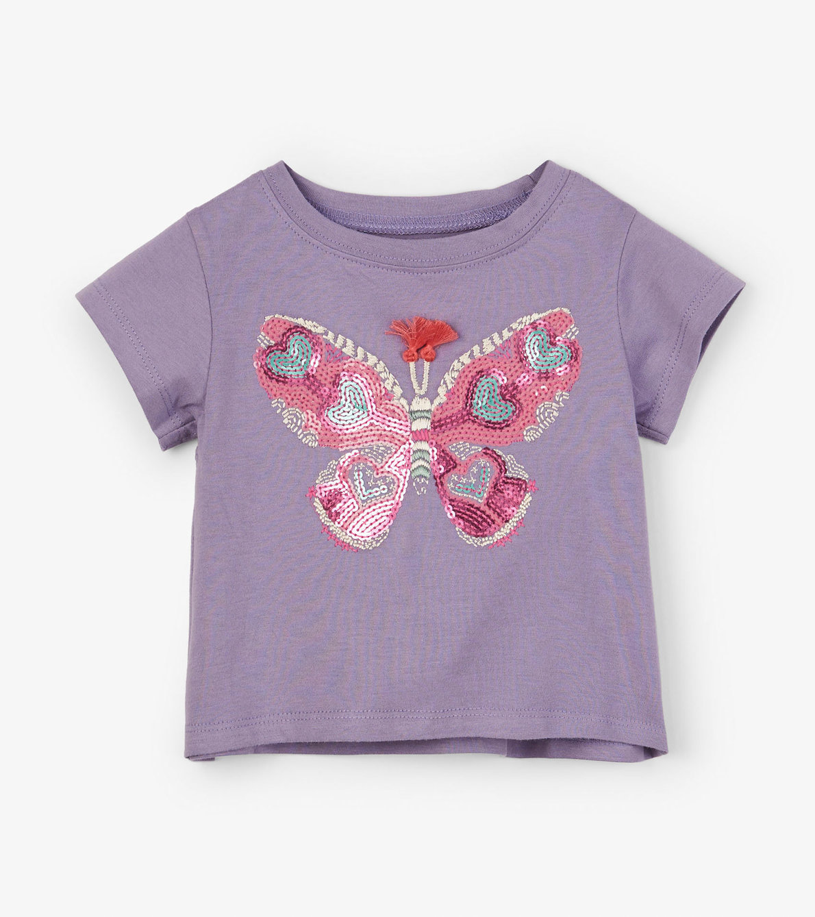 View larger image of Glitzy Butterfly Baby Tee