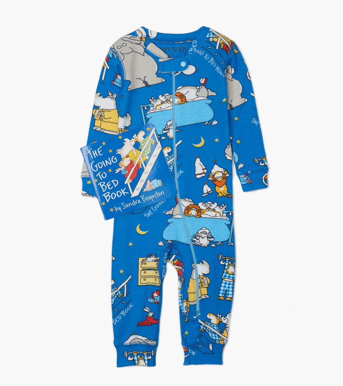 View larger image of Going to Bed Book and Infant Coverall