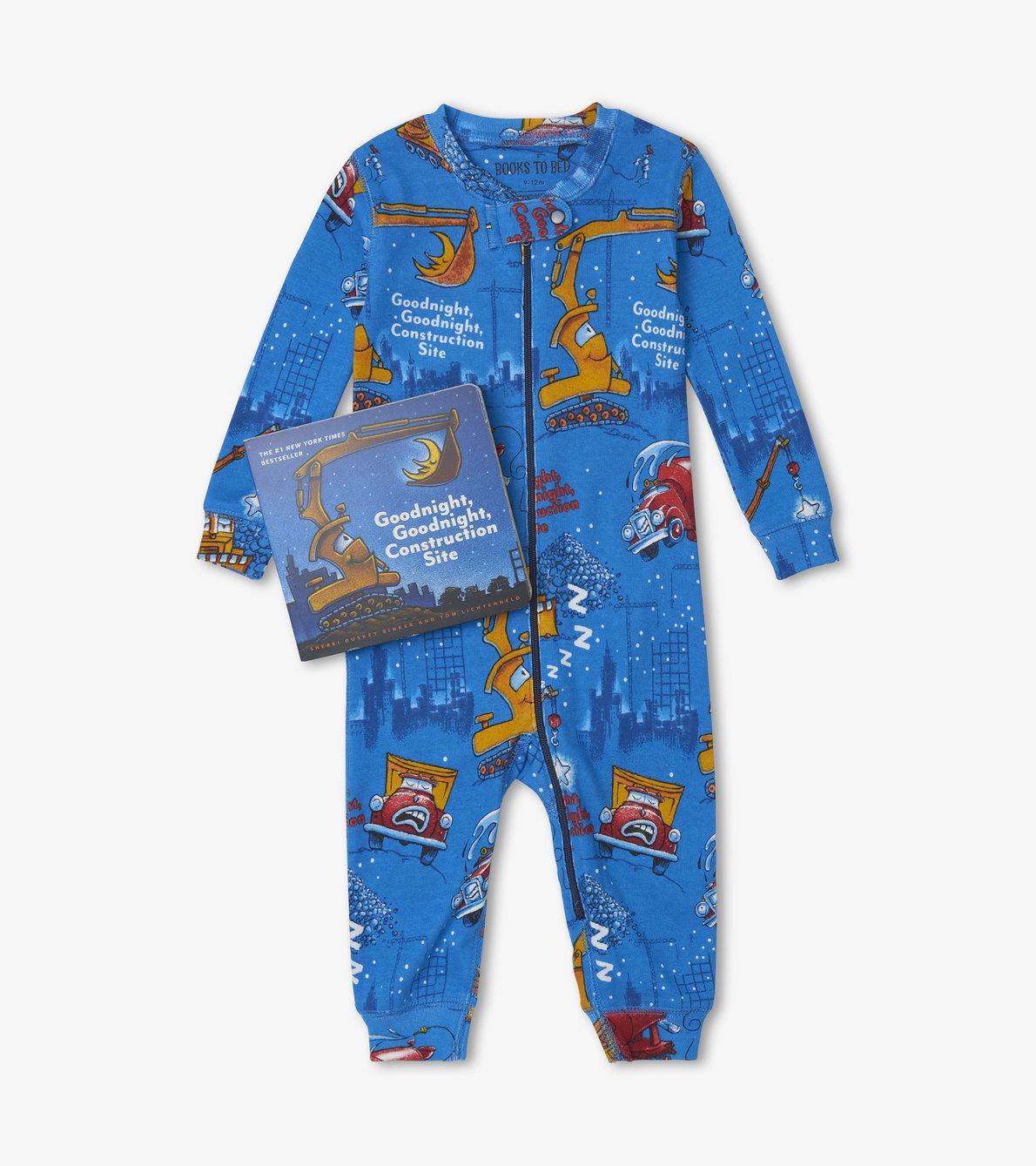 View larger image of Good Night Construction Site Book and Infant Coverall
