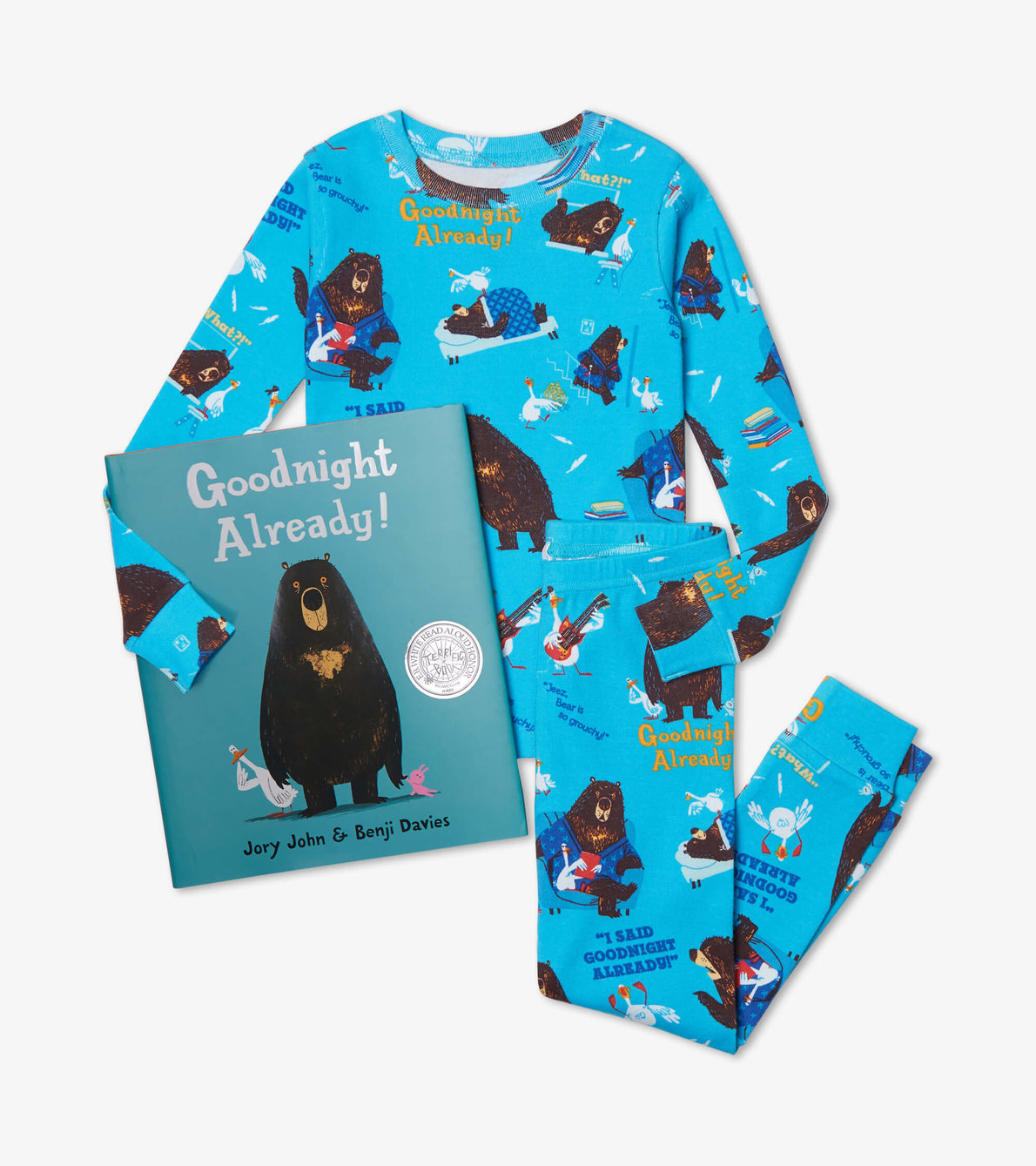 View larger image of Goodnight Already Book and Pajama Set