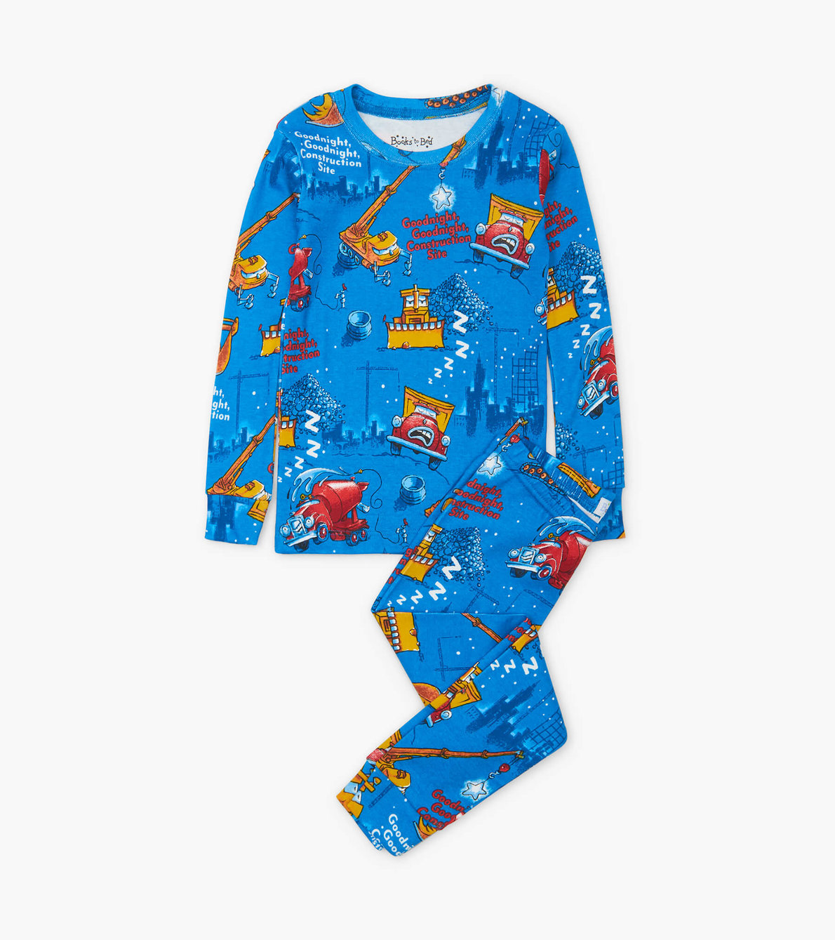 View larger image of Goodnight, Goodnight, Construction Site Pajama Set