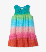  RuffleButts Rainbow Tie Dye Tween Henley One Piece - 16:  Clothing, Shoes & Jewelry