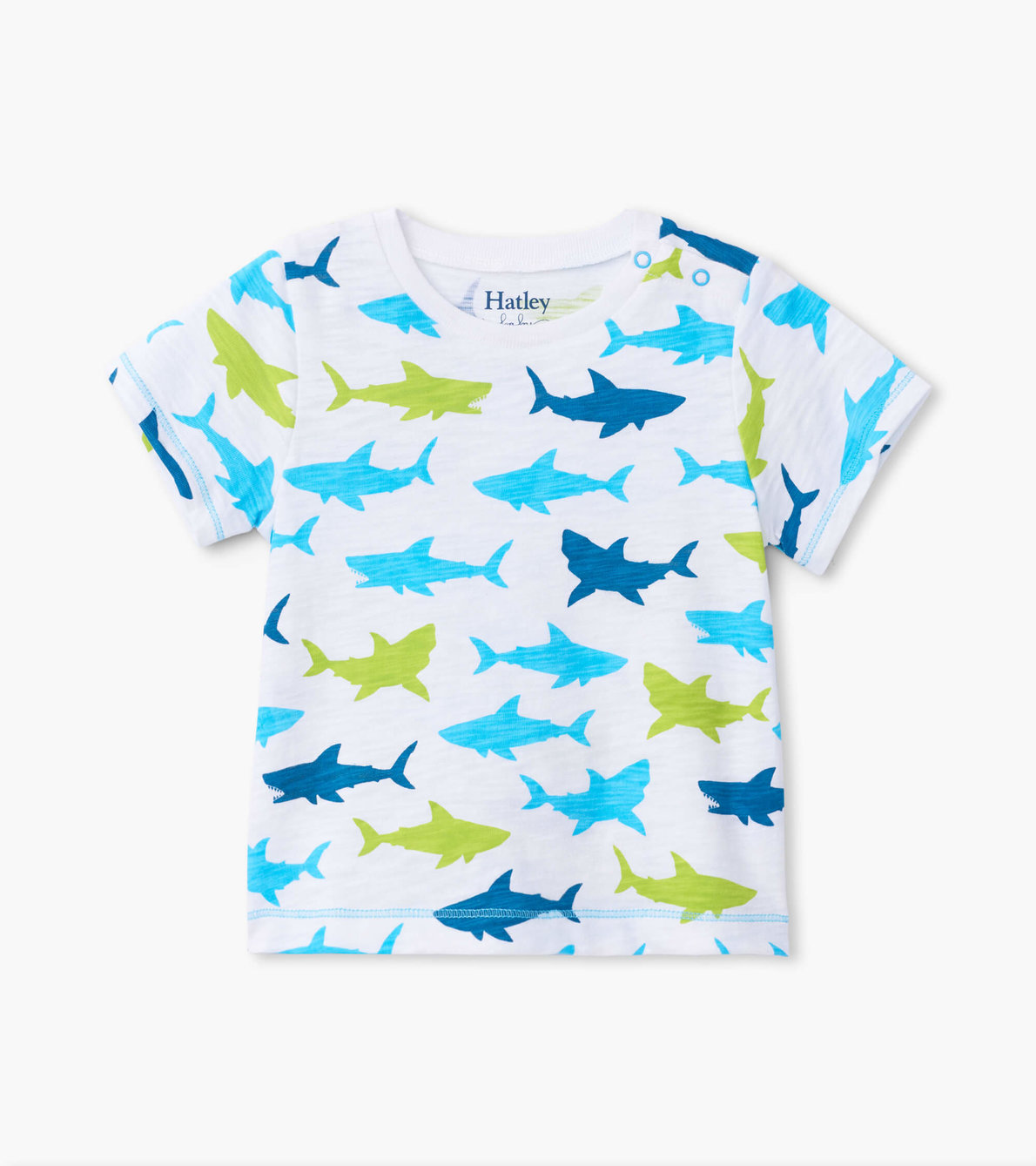 Agrandir l'image de T-shirt pour bébé – Grands requins blancs