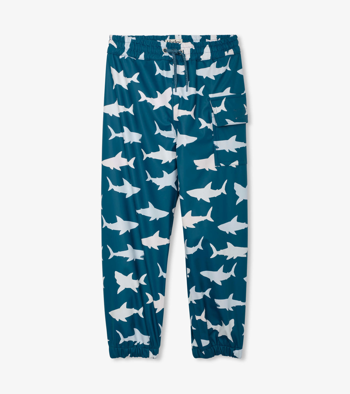 Agrandir l'image de Pantalon de pluie à couleur changeante – Grands requins blancs 