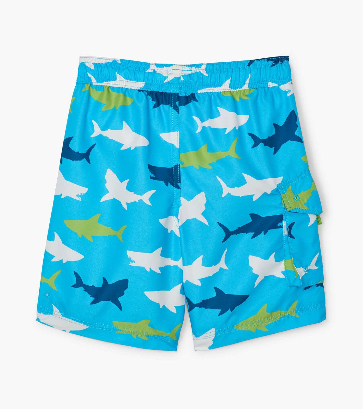 View larger image of Great White Sharks Swim Trunks